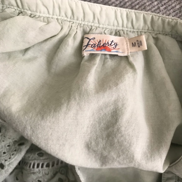 Faherty brand Cute Women Organic cotton Dress.. Size Medium - Picture 4 of 11